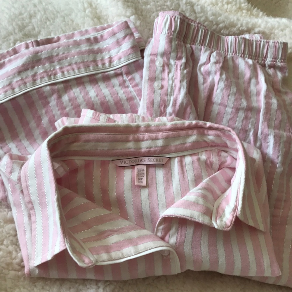 Like New! Victoria Secret cotton PJ set